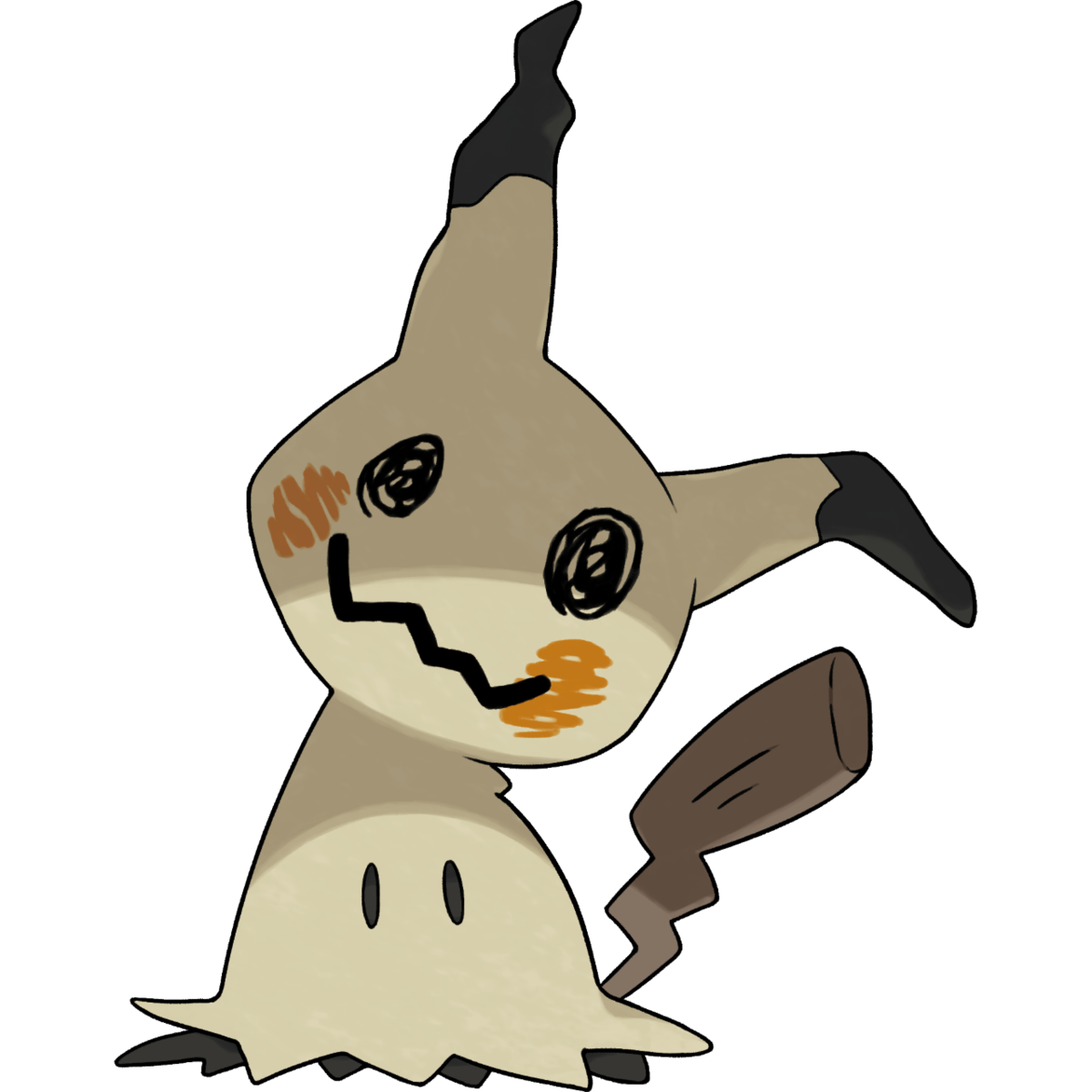 Dina is a Mimikyu